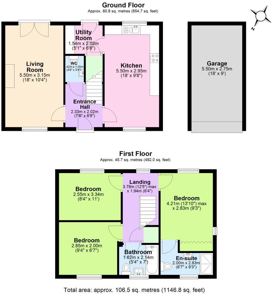 Winfield Way, Blackfordby, Swadlincote floorplan