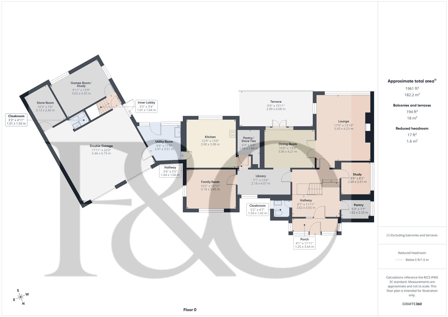 Burley Drive, Quarndon, Derby floorplan