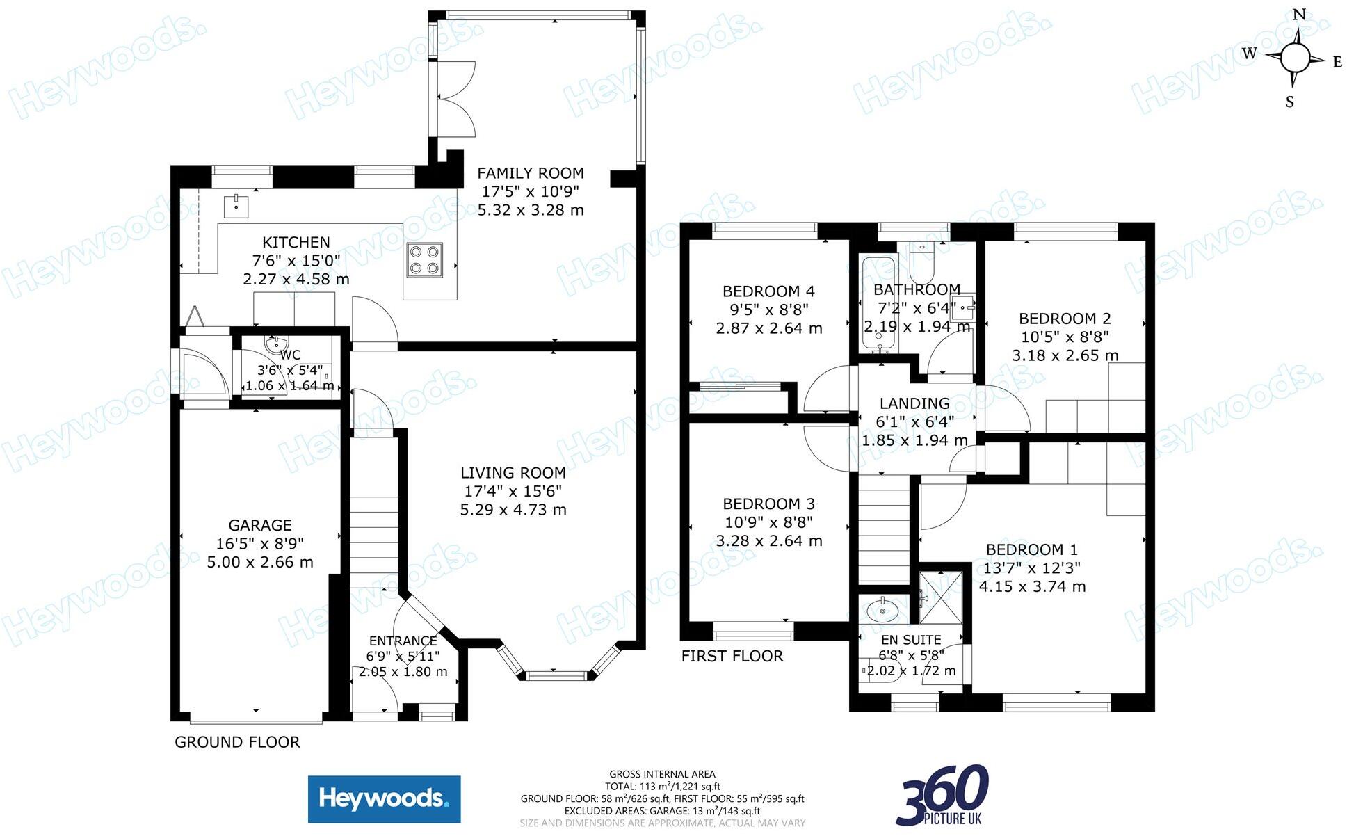 Paragon Avenue, Westbury Park, Newcastle under Lyme floorplan