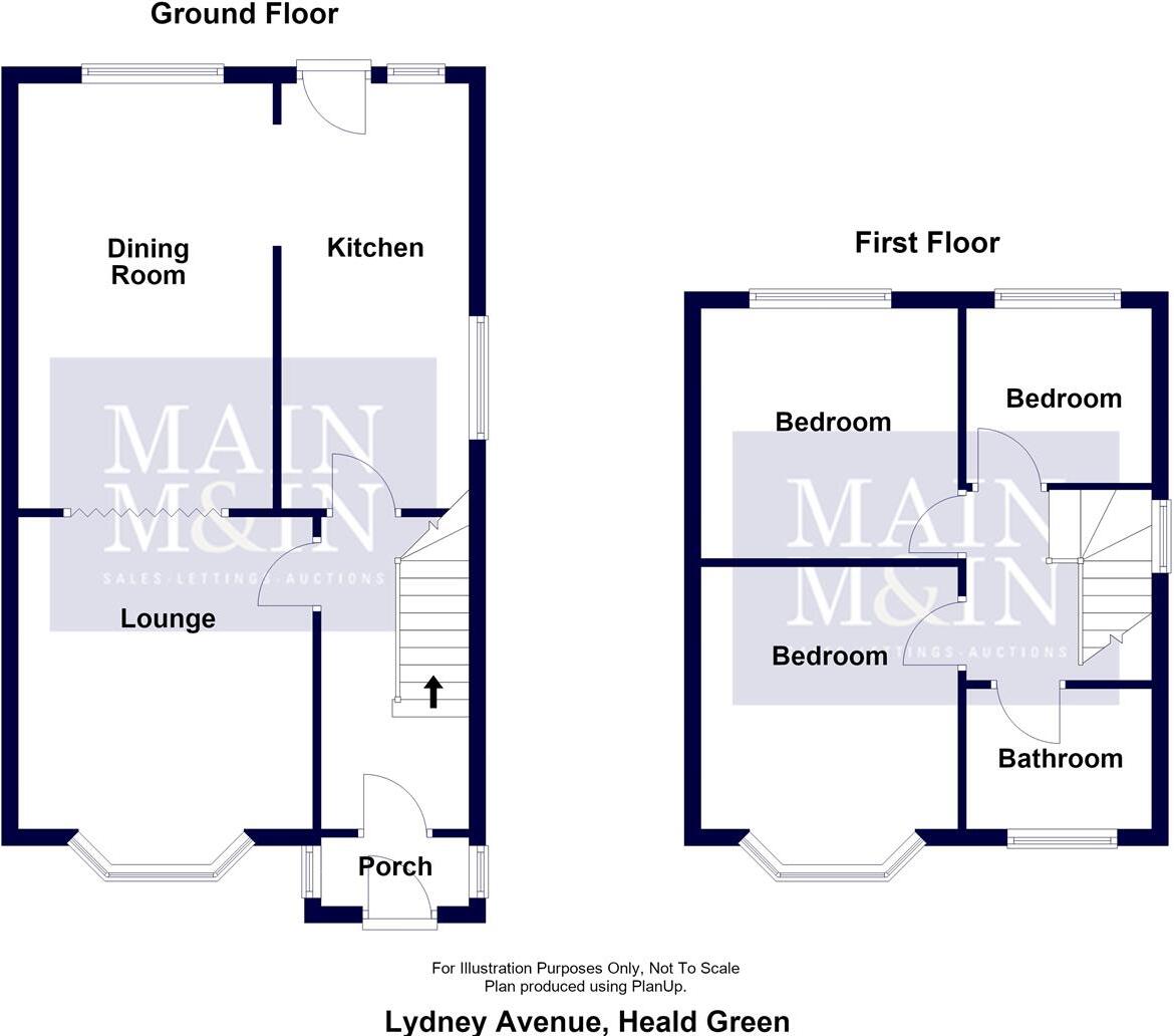 Lydney Avenue, Heald Green floorplan