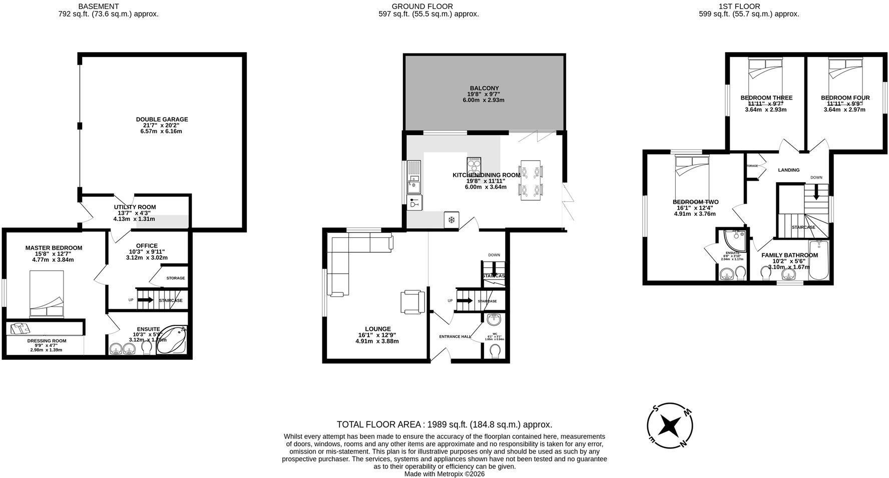Poppy Meadow, Clayton-Le-Woods, Chorley floorplan