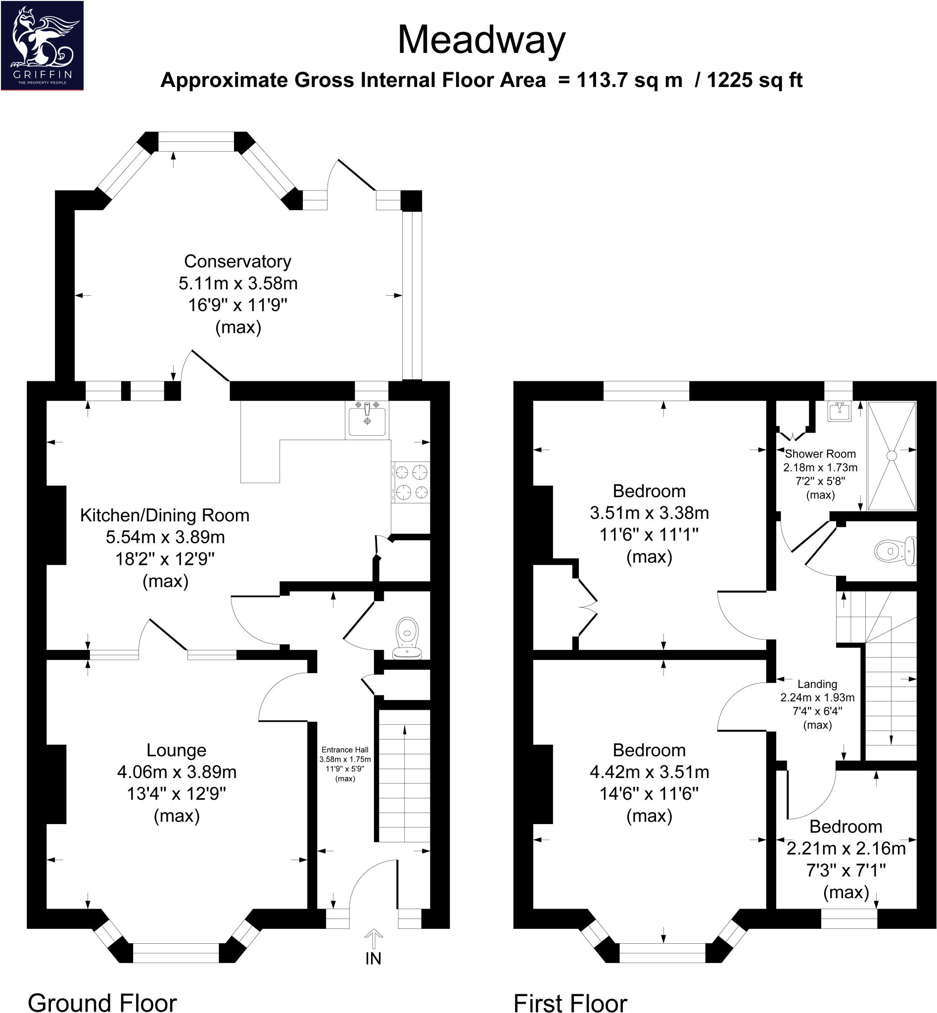 Meadway, Grays, RM17 floorplan