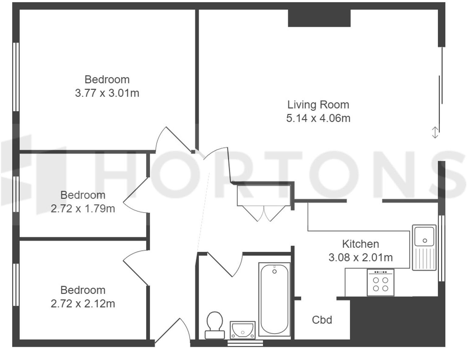 Coniston Road, Leamington Spa, CV32 floorplan