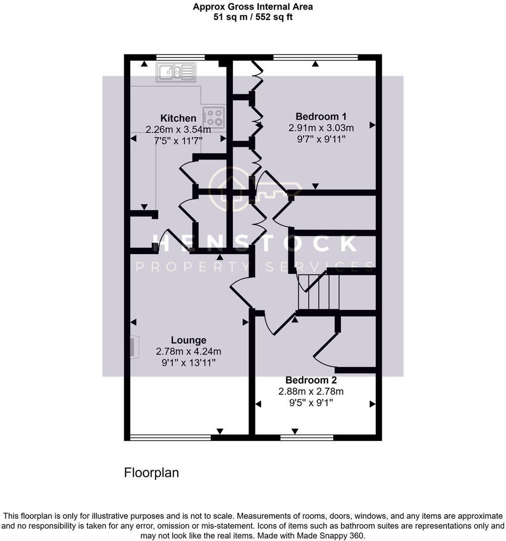 Larkhill Court, Middleton, Manchester, M24 floorplan