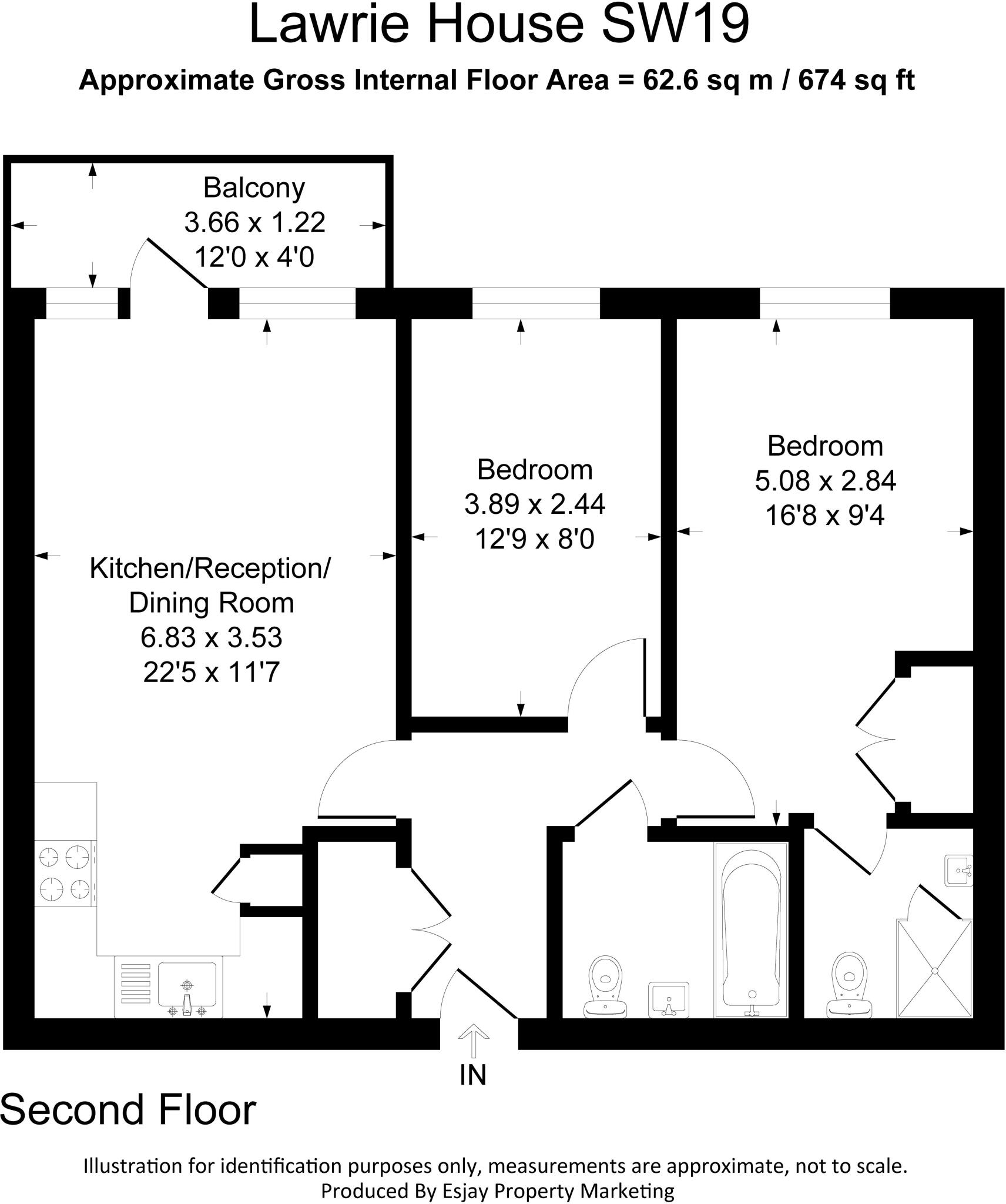 Lawrie House, London, SW19 floorplan