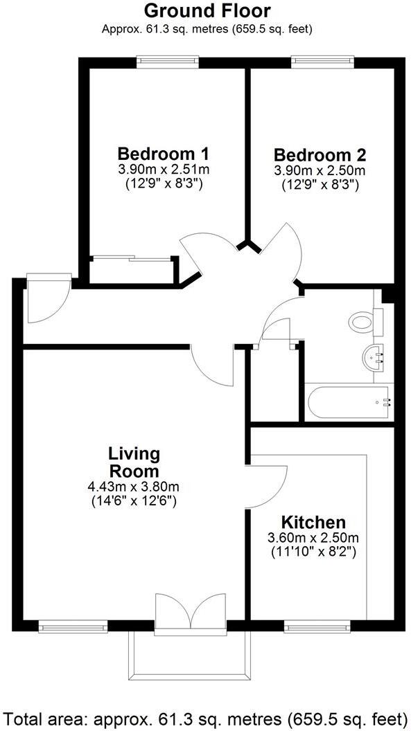 Benbow Quay, Shrewsbury floorplan
