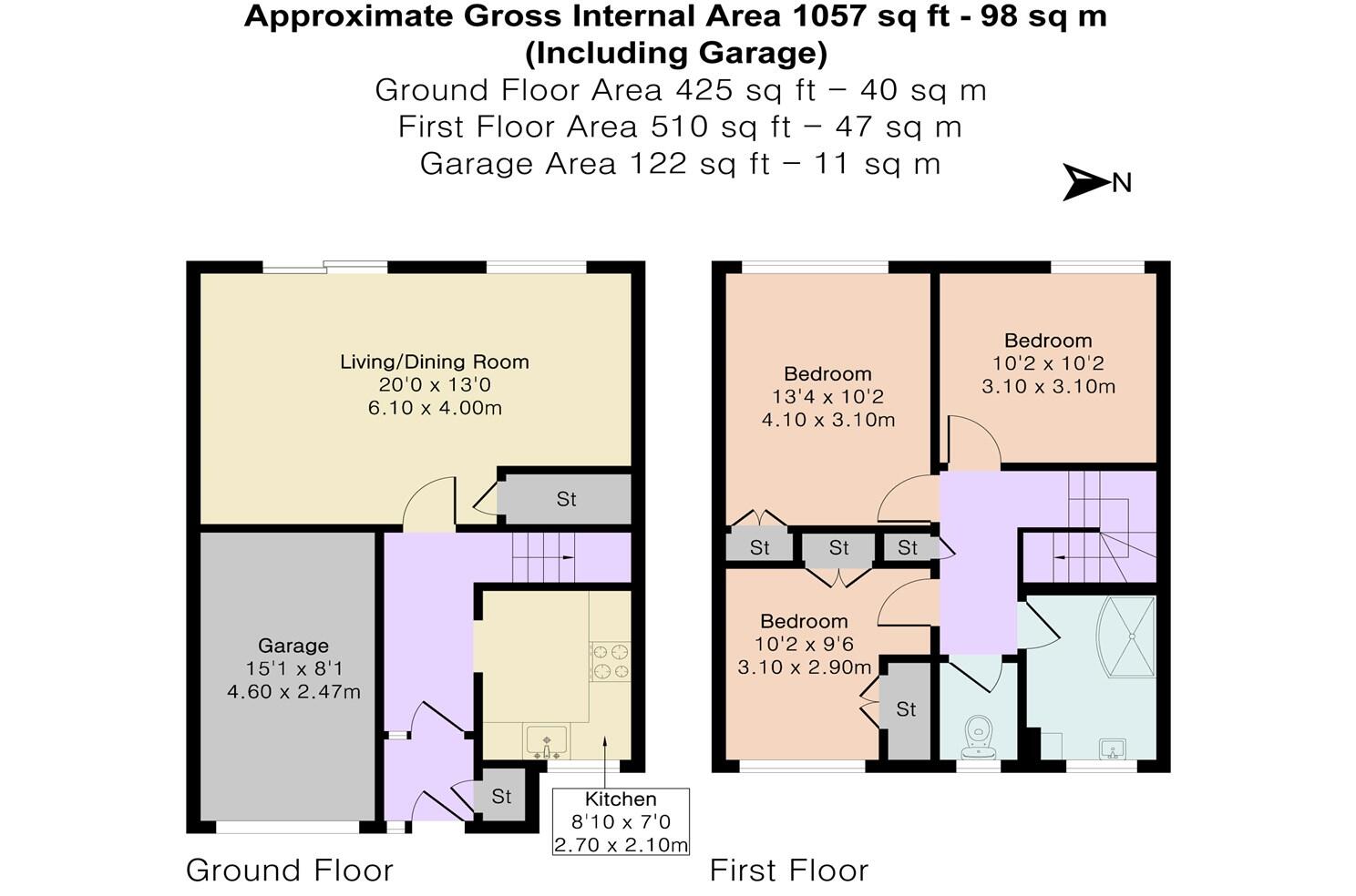Holyrood Close, Caversham Park, Reading floorplan