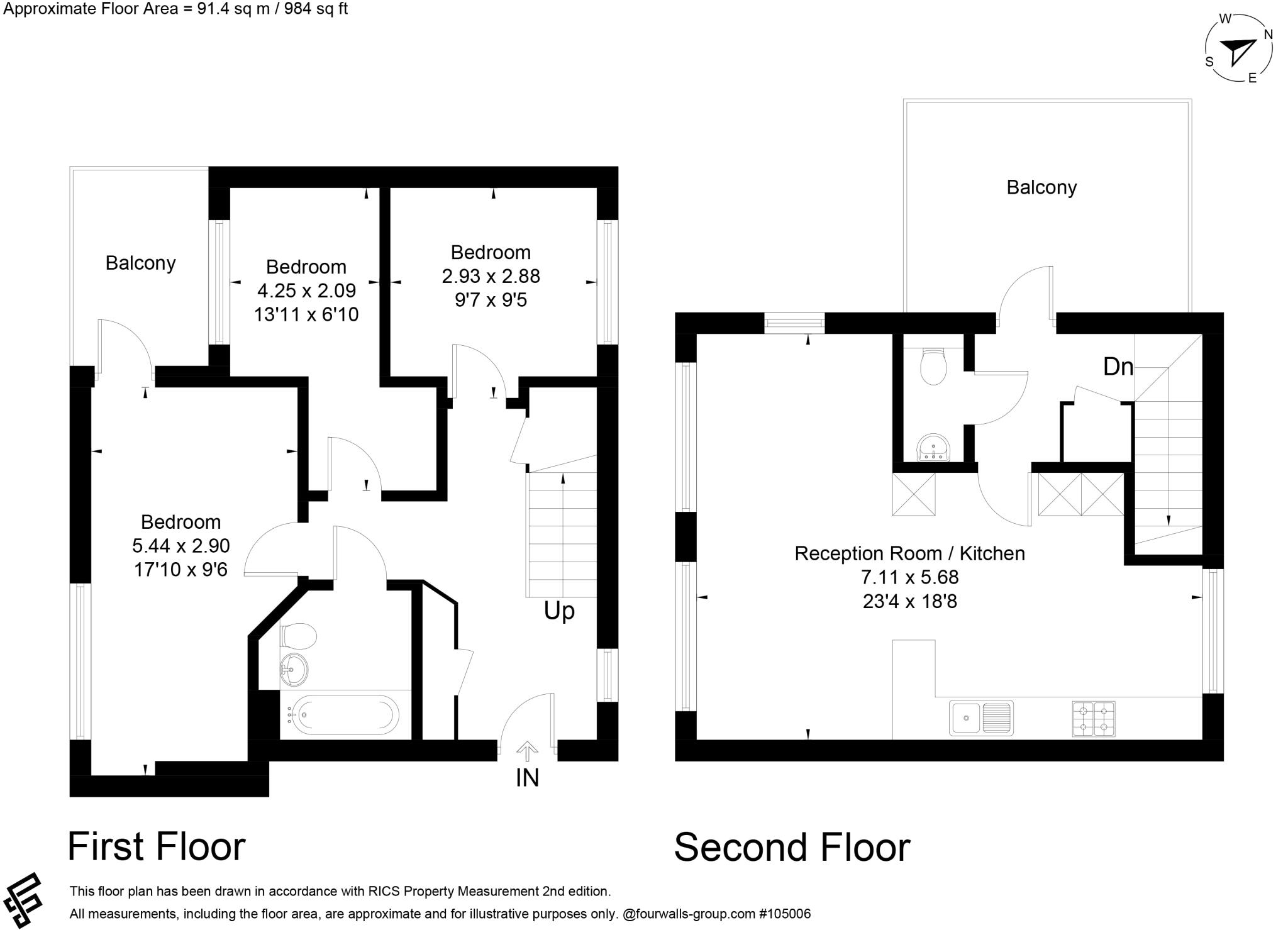 Coulsdon CR5 2BQ, Coulsdon, CR5 2BQ floorplan