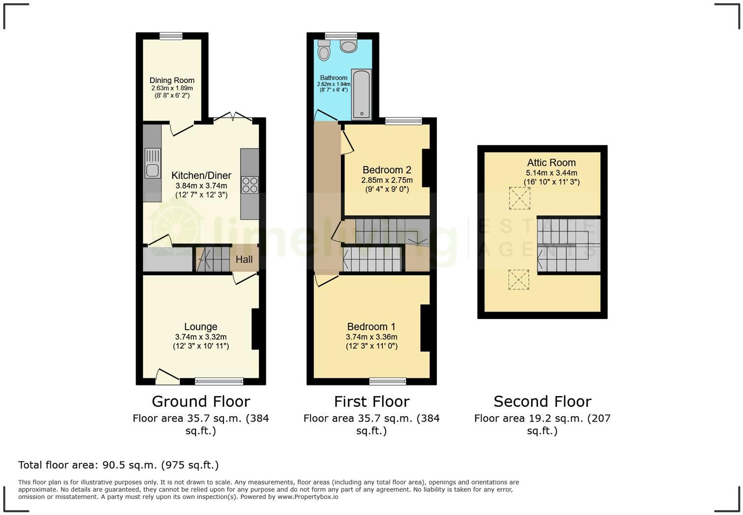 Knighton Street, North Wingfield floorplan