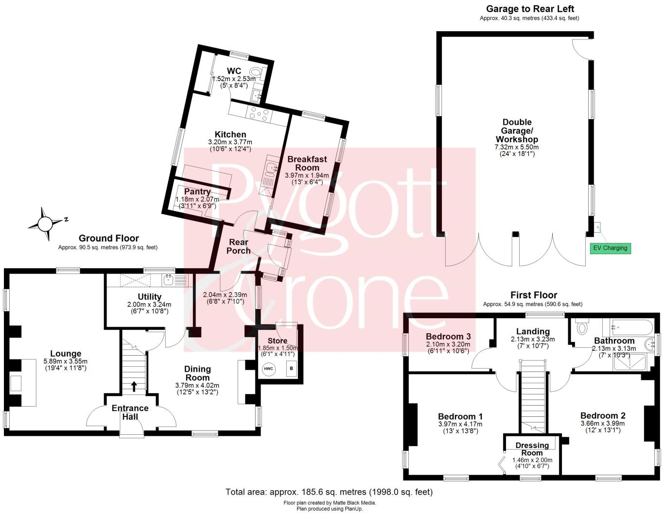 Burgh Road, Friskney, Boston, Lincolnshire, PE22 floorplan