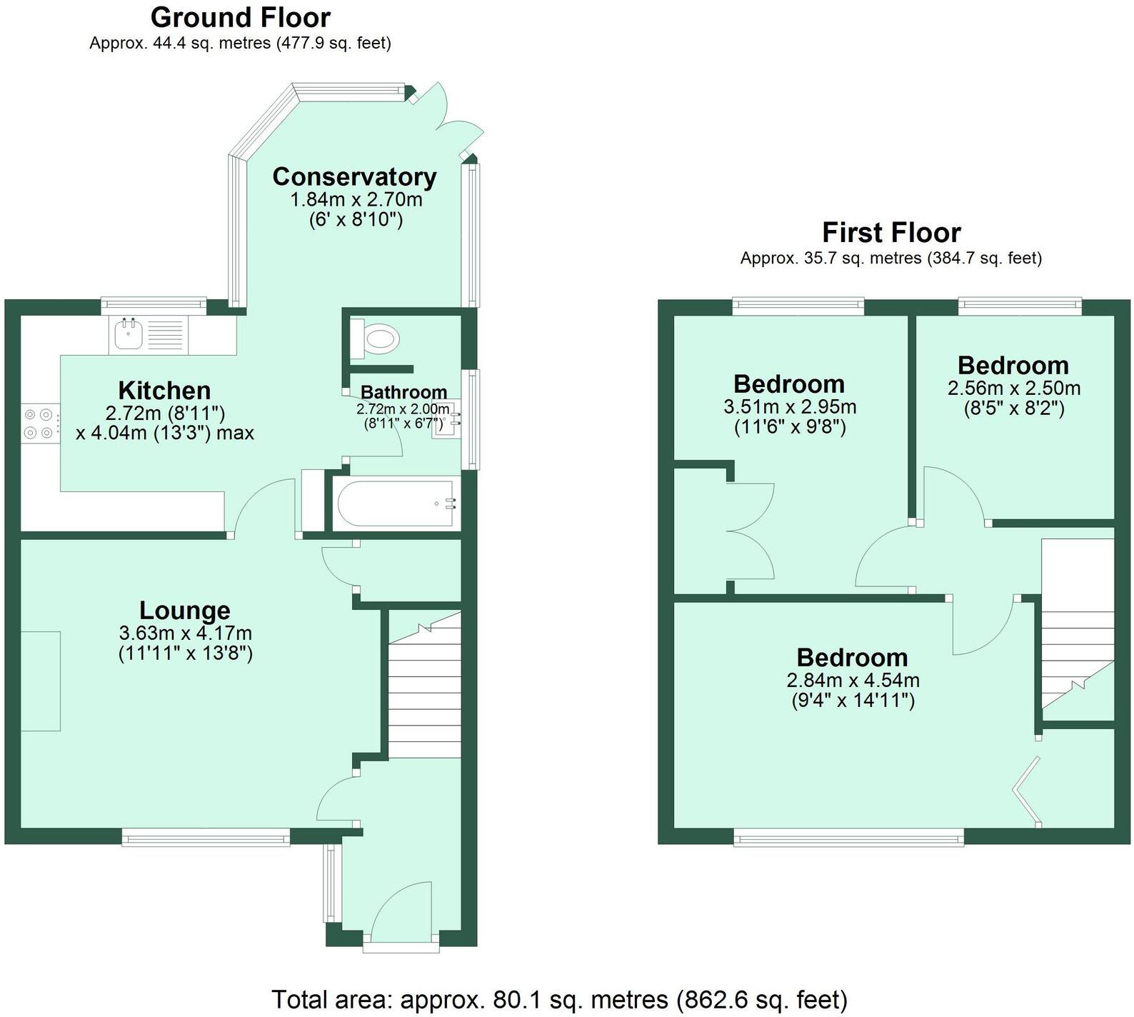 Comyne Road, Watford, WD24 floorplan