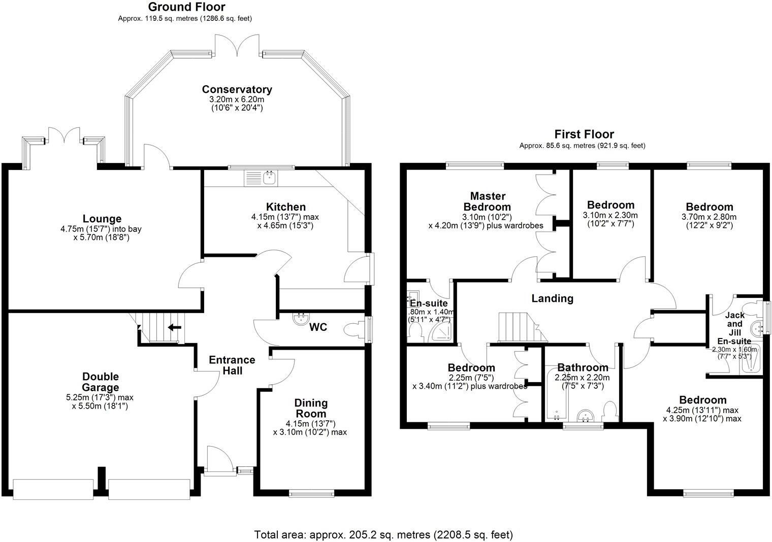 Romaldkirk Close, Consett, Durham, DH8 floorplan
