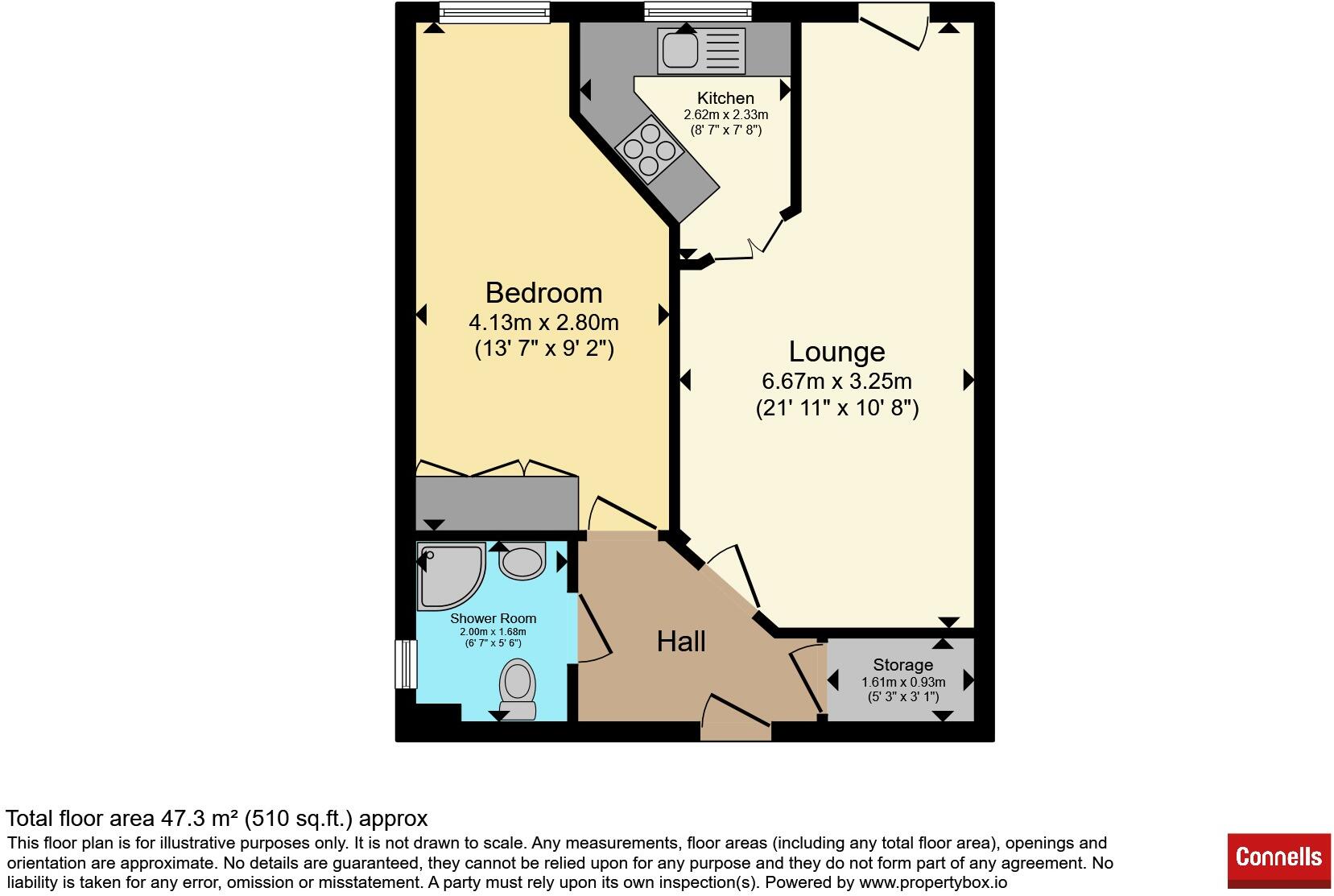 Swan Court, Stratford-Upon-Avon floorplan