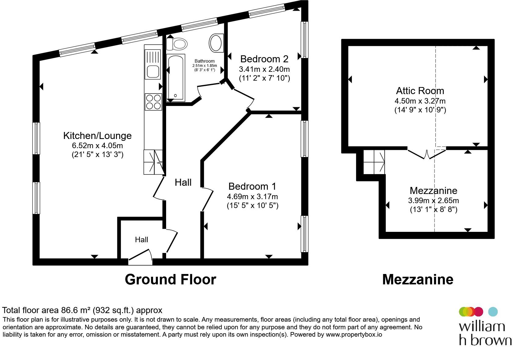 Old Cawsey, Sowerby Bridge floorplan