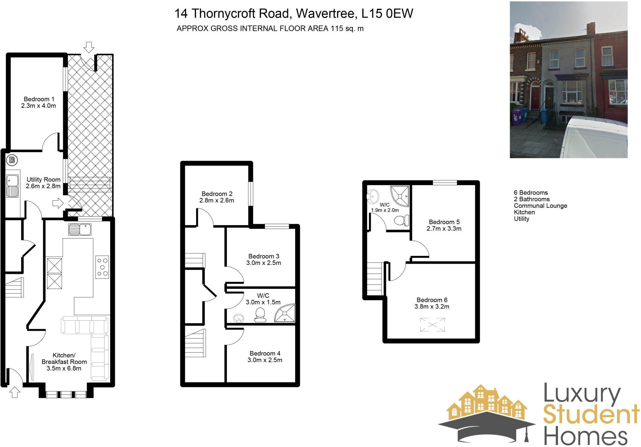 Thornycroft Road, Liverpool floorplan