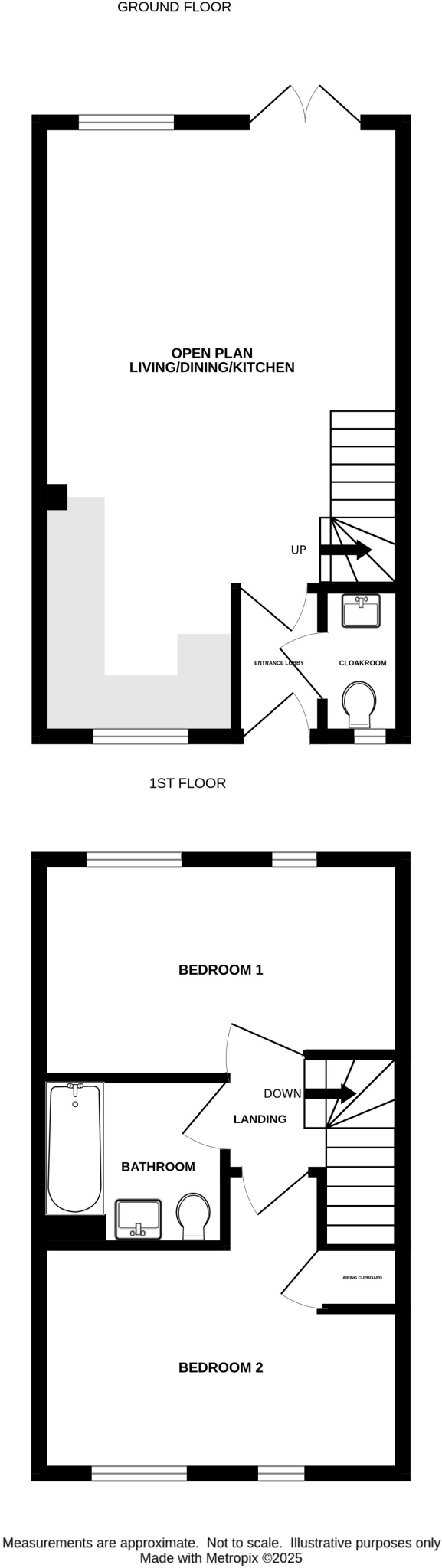 Milbury Farm Meadow, Exminster floorplan