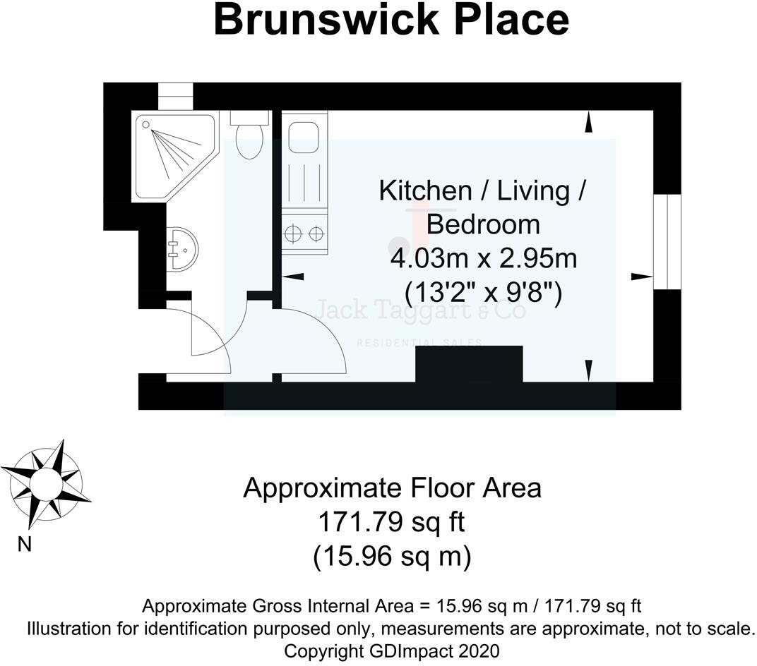 Brunswick Place, Hove floorplan