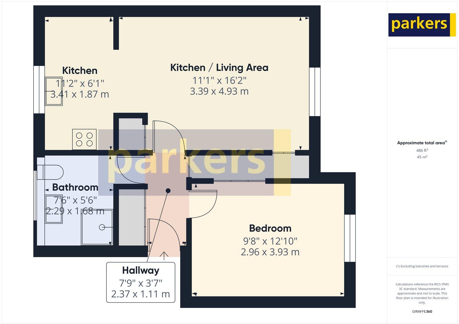 Deansgate Road, Reading, Berkshire, RG1 floorplan
