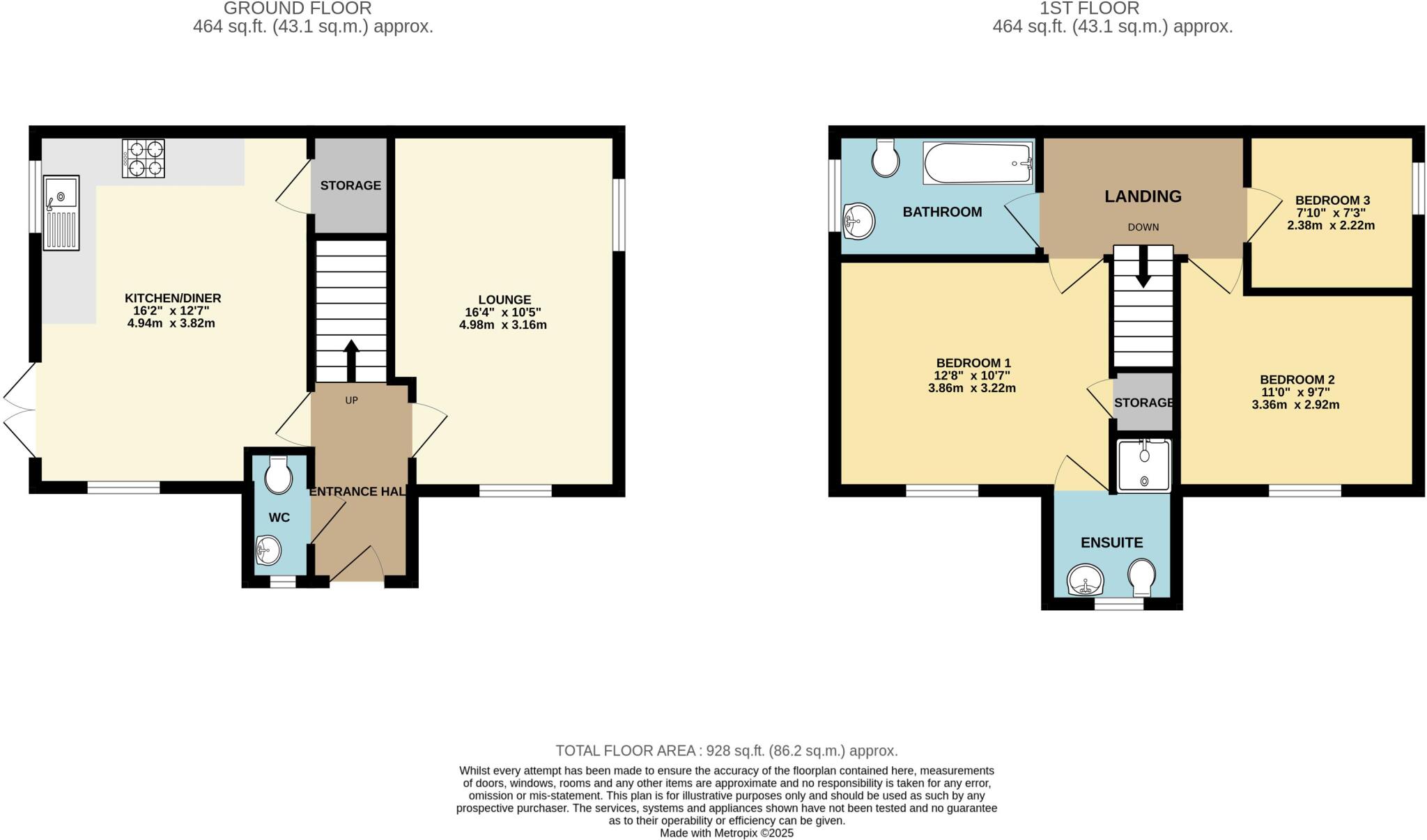 3 Top Farm Avenue floorplan
