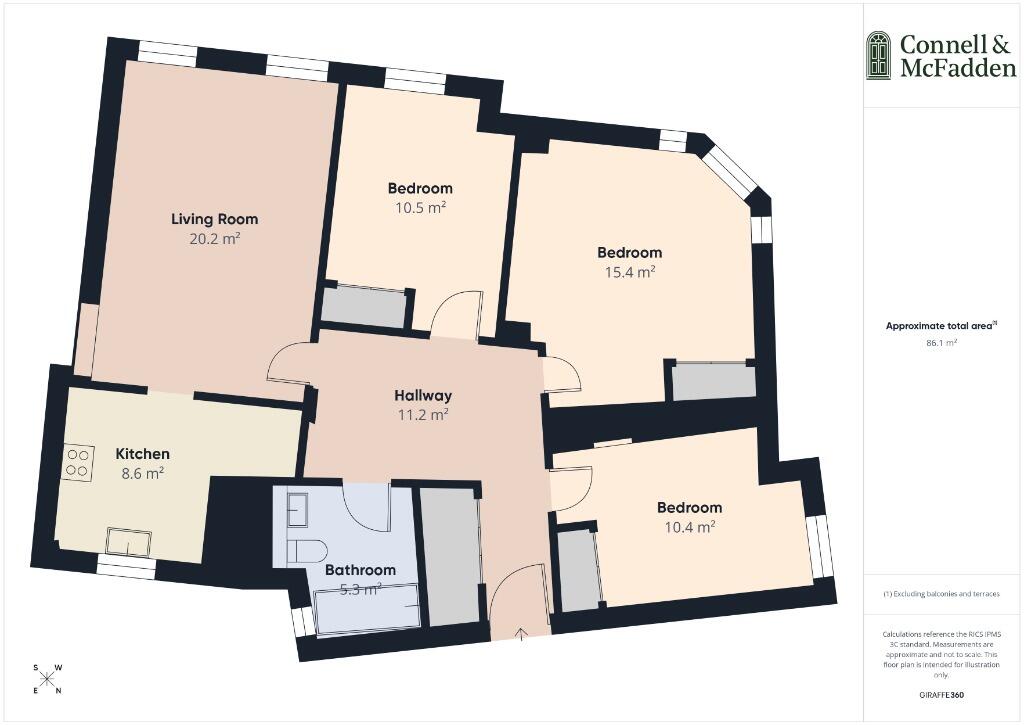 West Pilton Green, Pilton, Edinburgh, EH4 floorplan