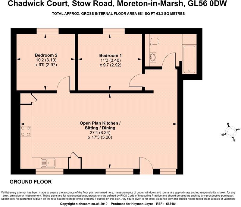 Stow Road, Moreton-in-Marsh, GL56 floorplan