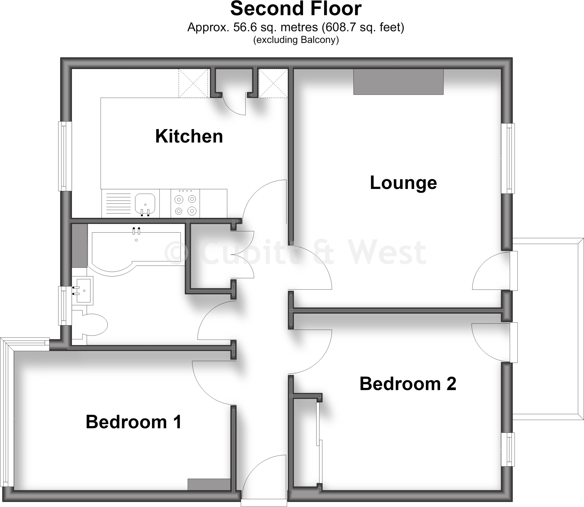 East Lodge Park, Portsmouth, Hampshire floorplan