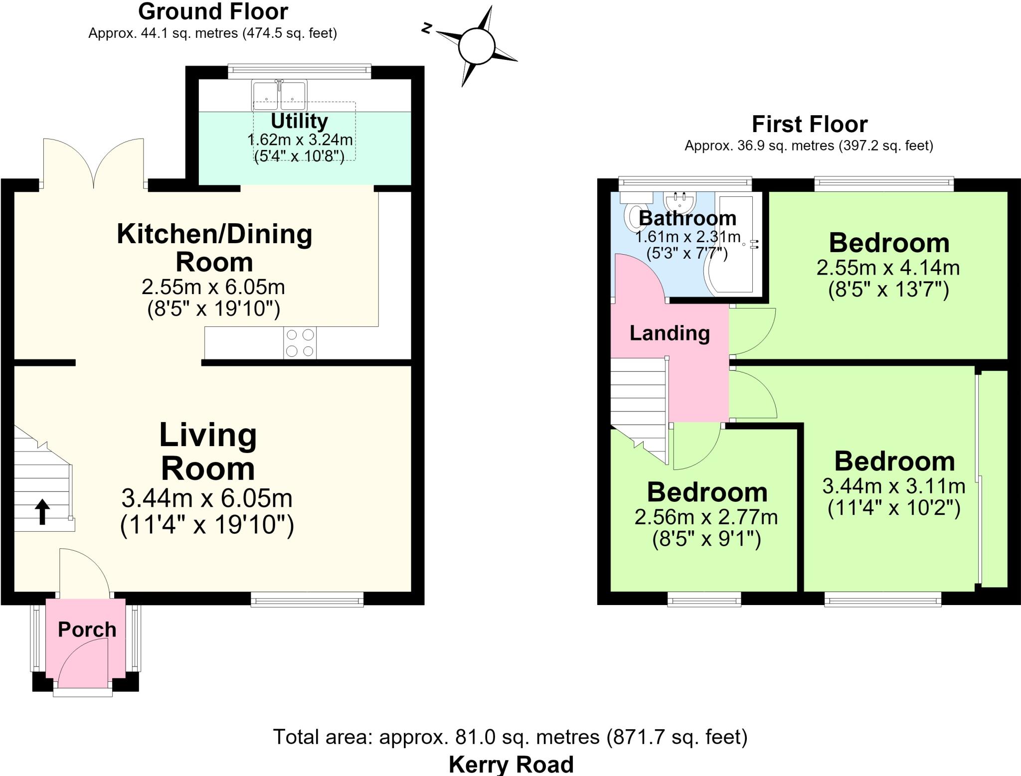 KERRY ROAD, Grays floorplan