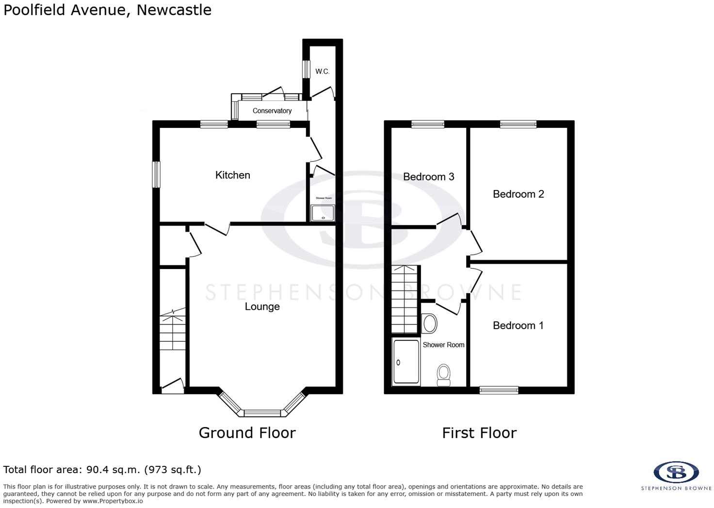 Poolside Avenue, Newcastle under lyme floorplan