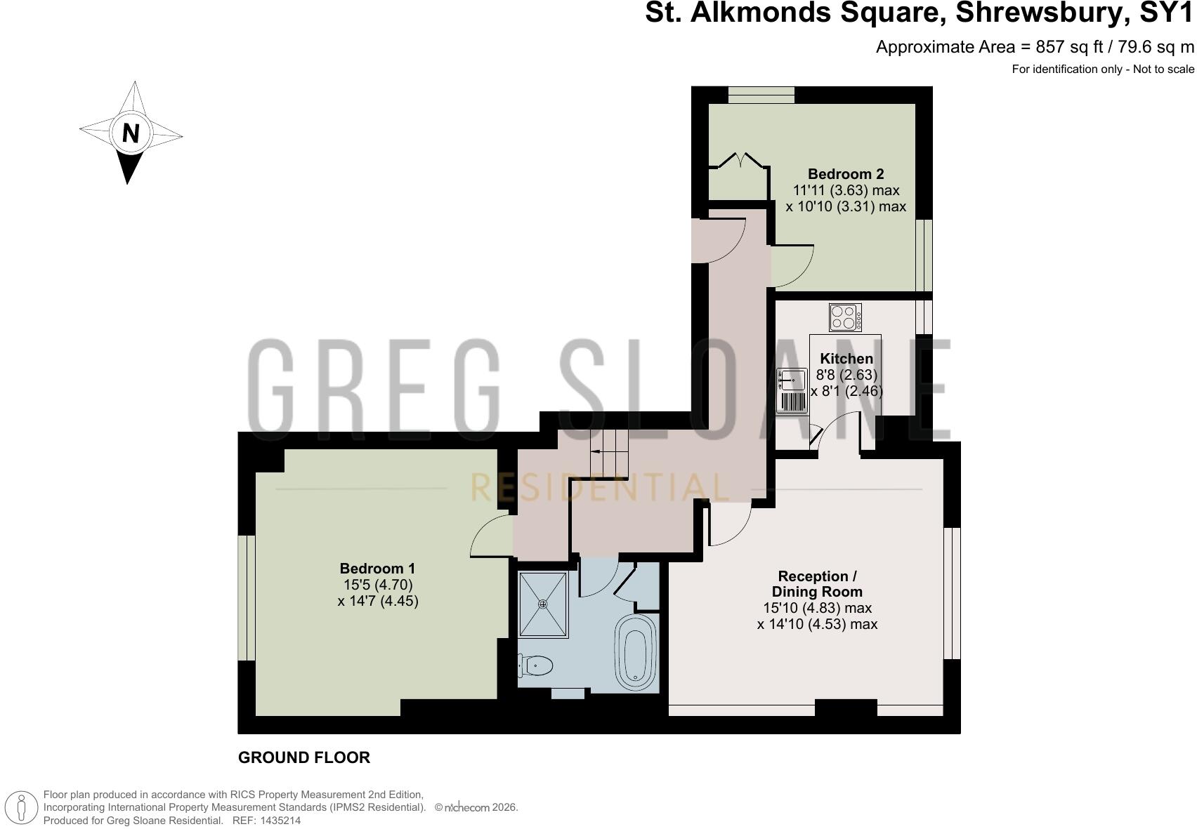 St Alkmunds Square, Shrewsbury, SY1 floorplan