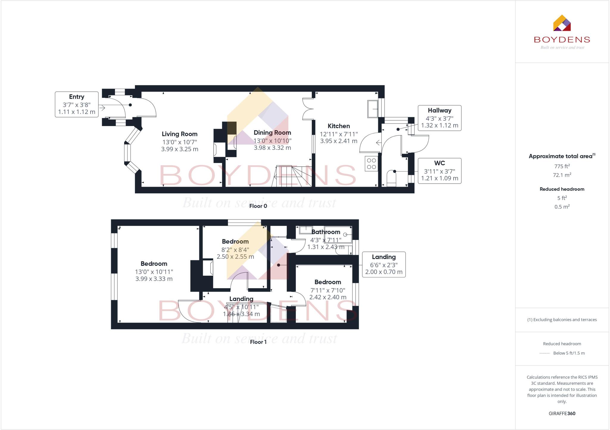 Long Melford floorplan