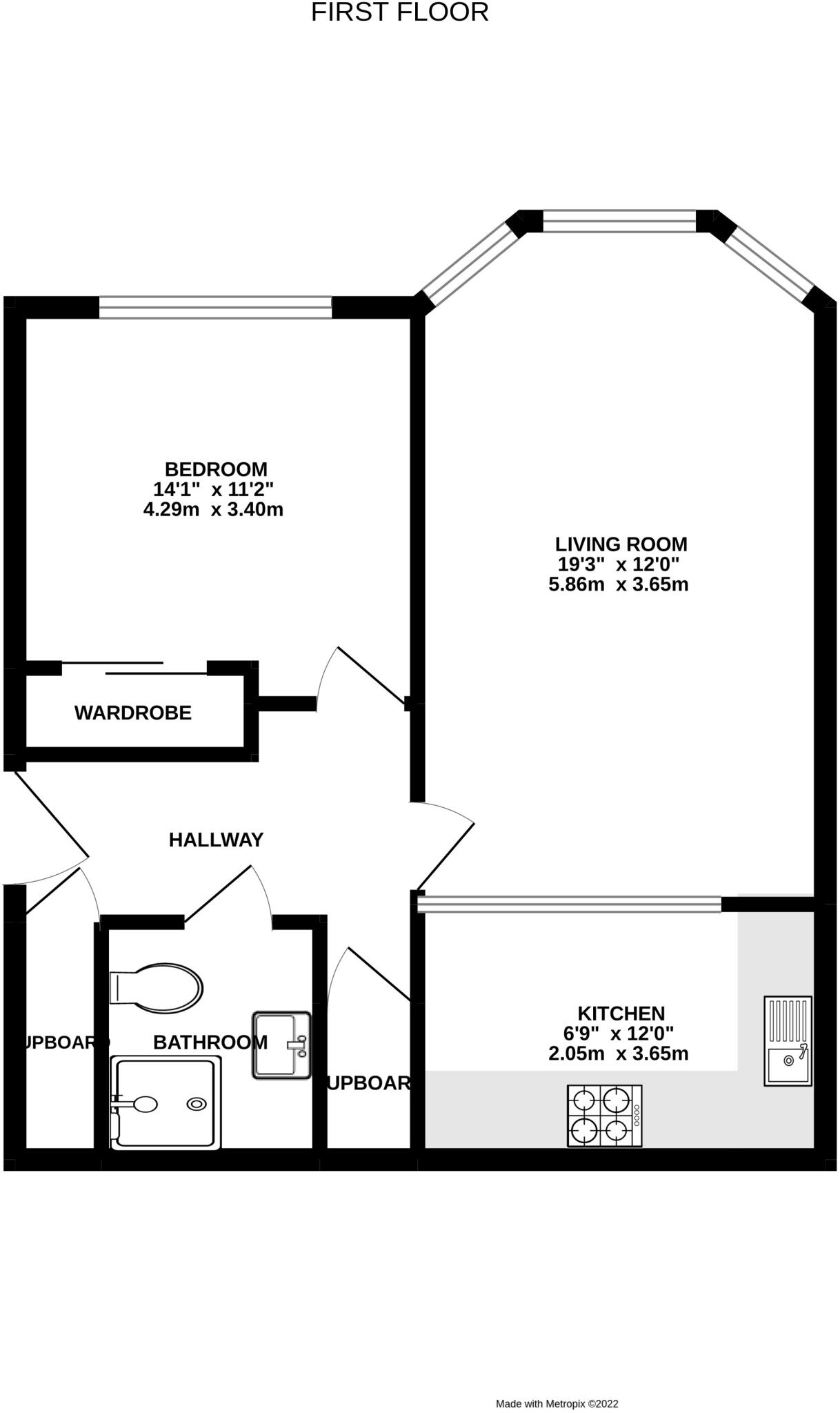 Elmhurst Court, Heathcote Road, Camberley, Surrey, GU15 floorplan