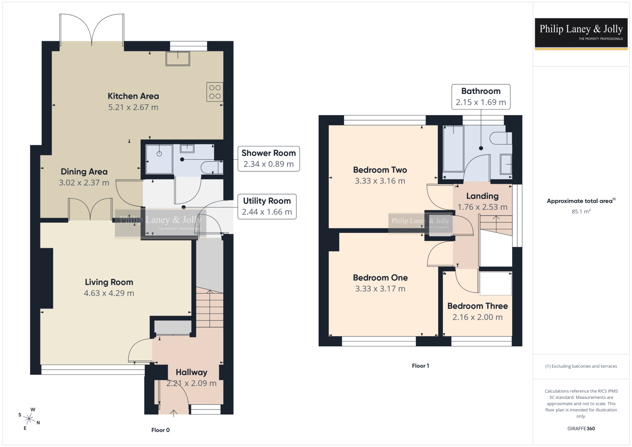 Brookside Road, Worcester floorplan