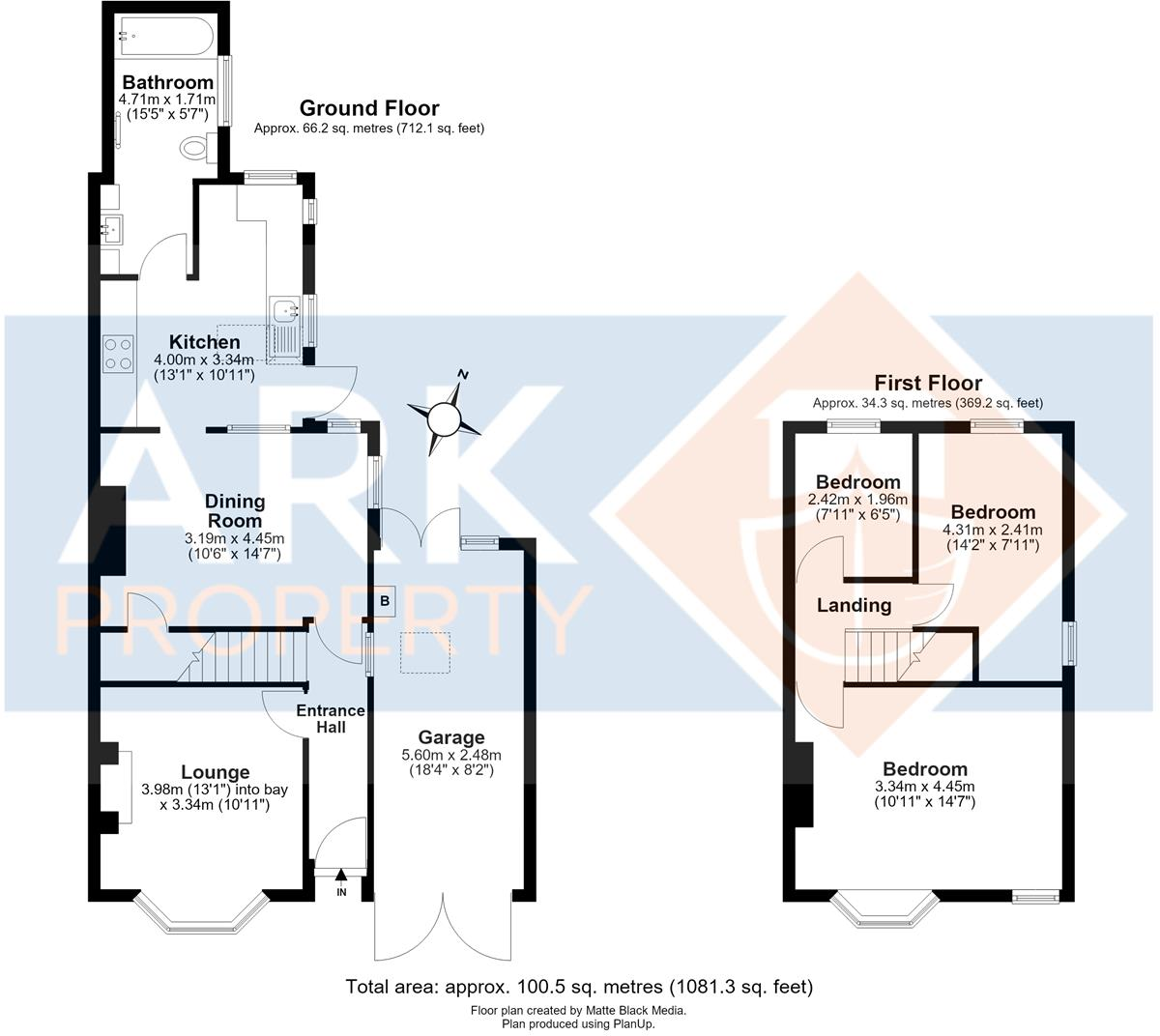 Market Way, Pinchbeck floorplan