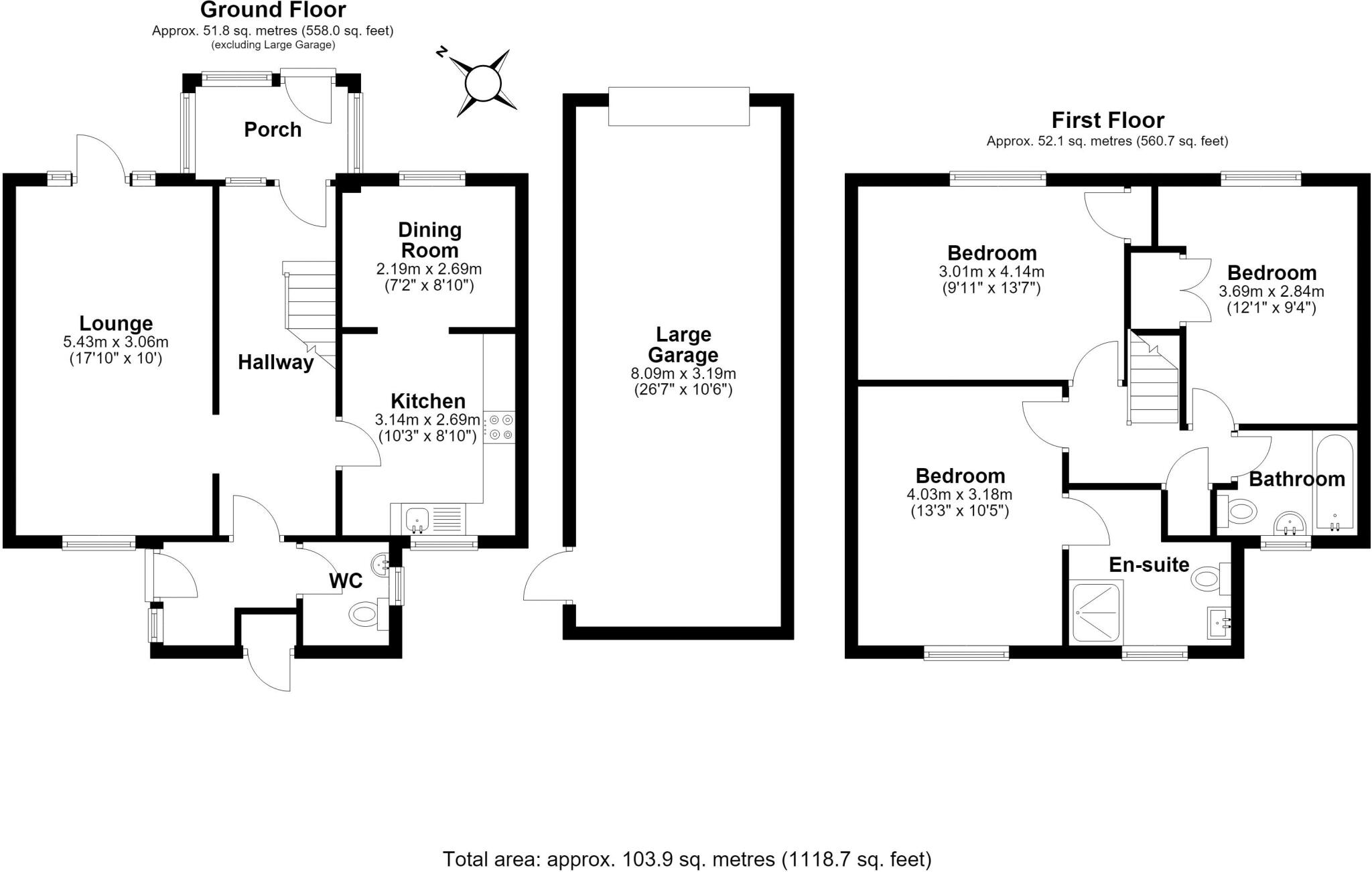 Wealdstone, woodside floorplan