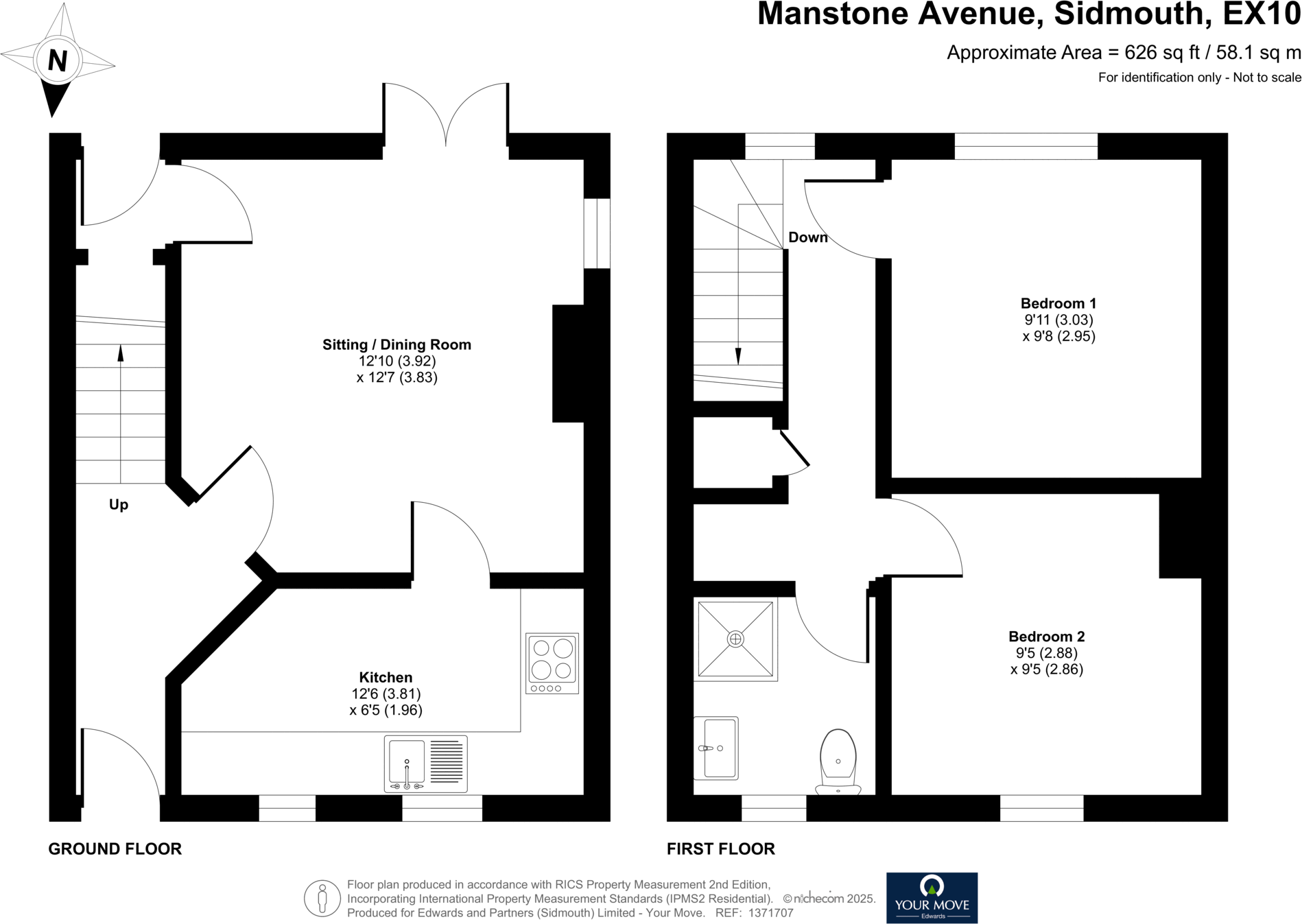 Manstone Avenue, Sidmouth, Devon, EX10 floorplan