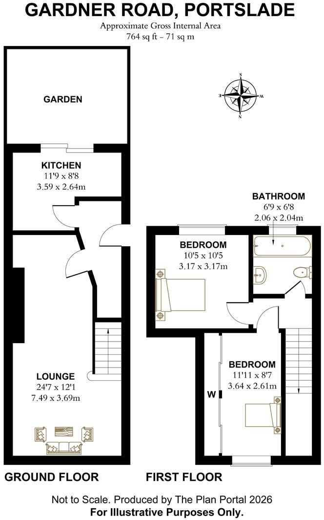Gardner Road, Portslade floorplan