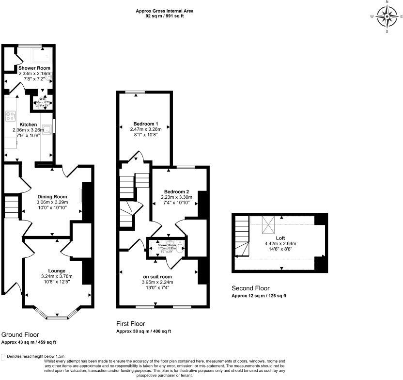 88 Dysons Road, London, N18 2DL floorplan