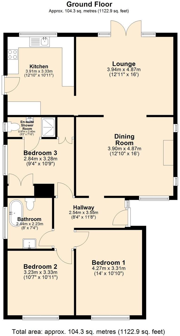 Castledine Street, Loughborough, LE11 floorplan