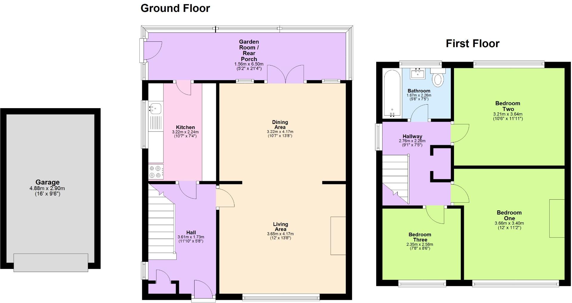 19 Rectory Close, Crick, NN6 7SY floorplan