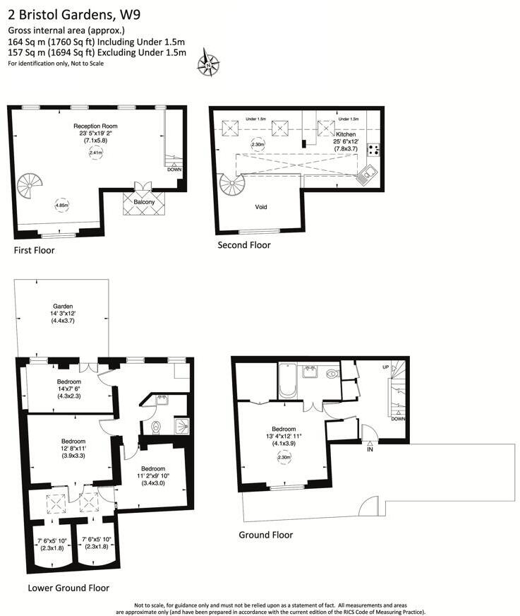 Bristol Gardens, Little Venice, London, W9 floorplan