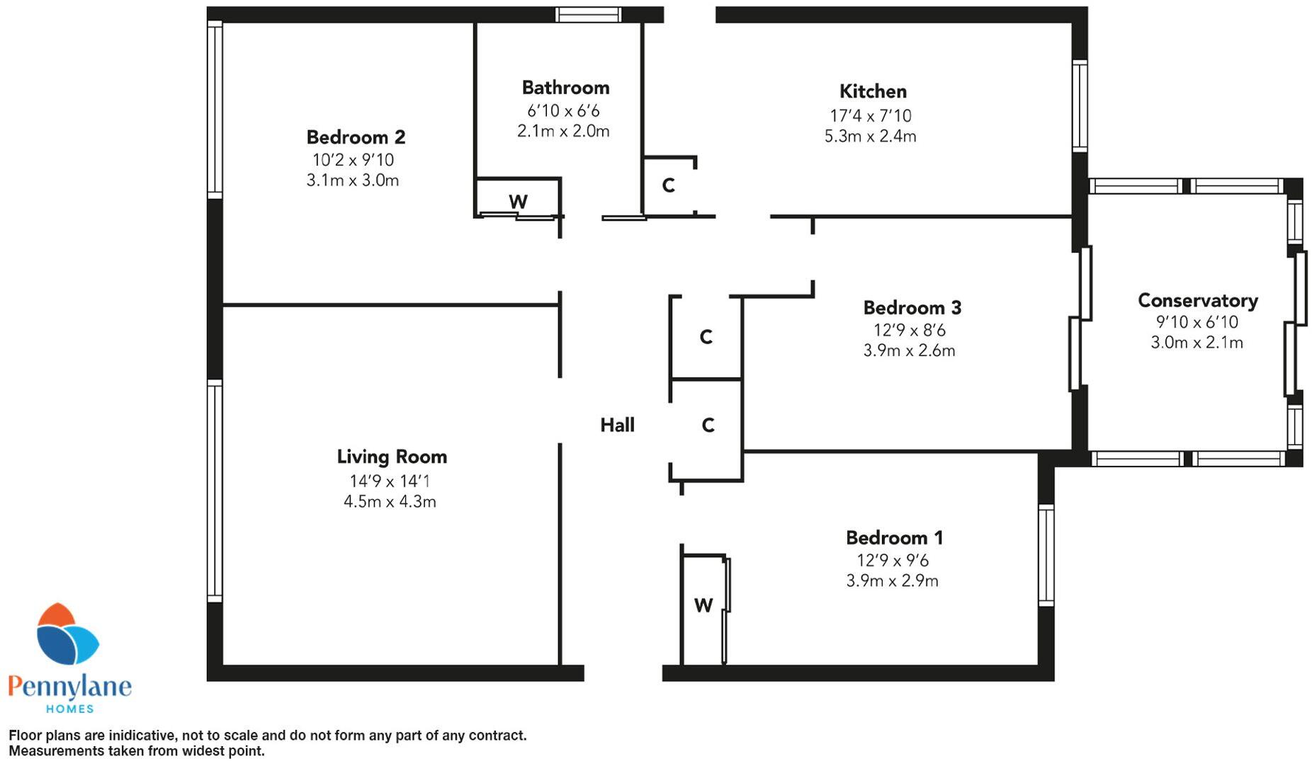 Millfield Wynd, Erskine, PA8 floorplan