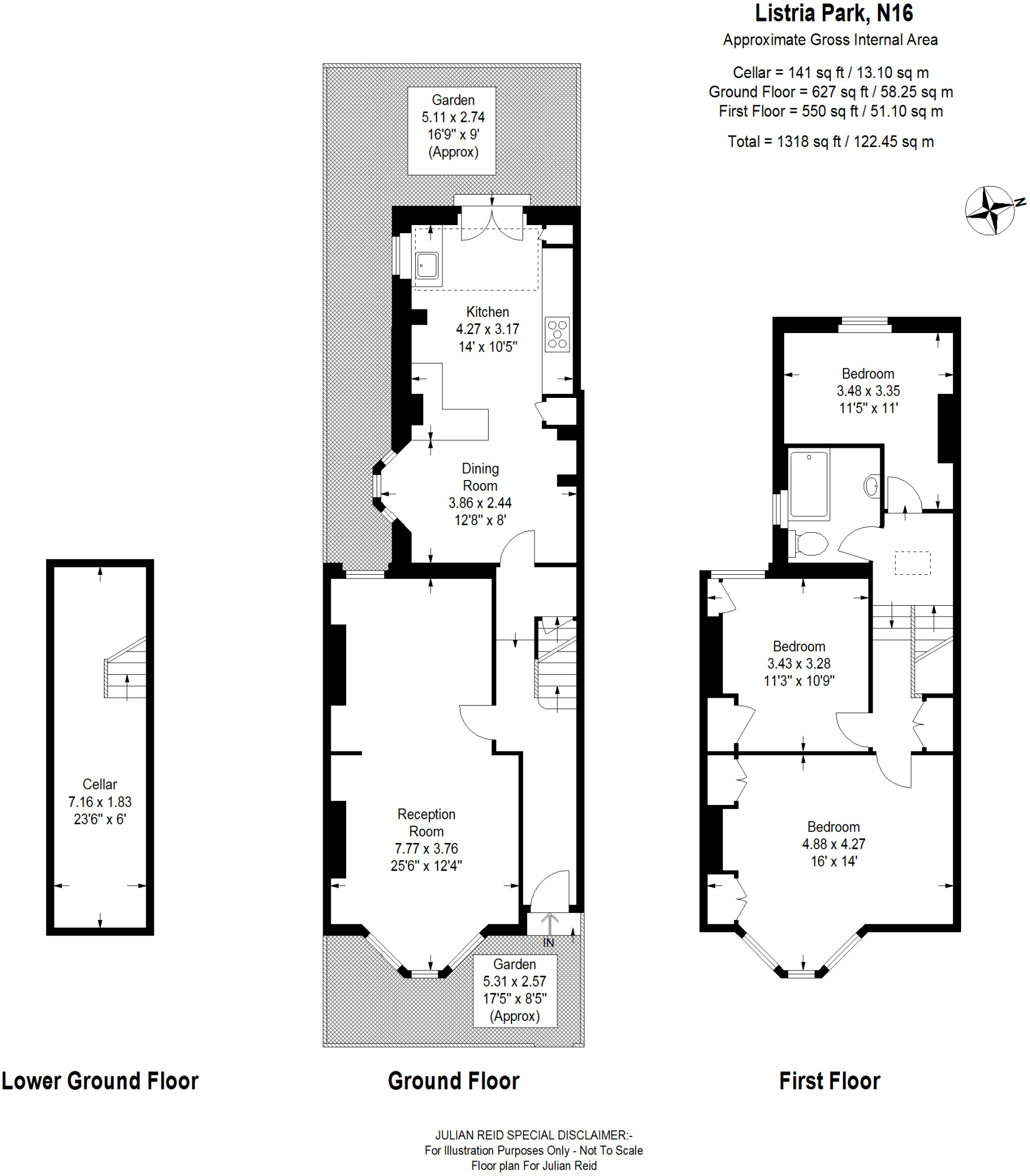 Listria Park, London floorplan