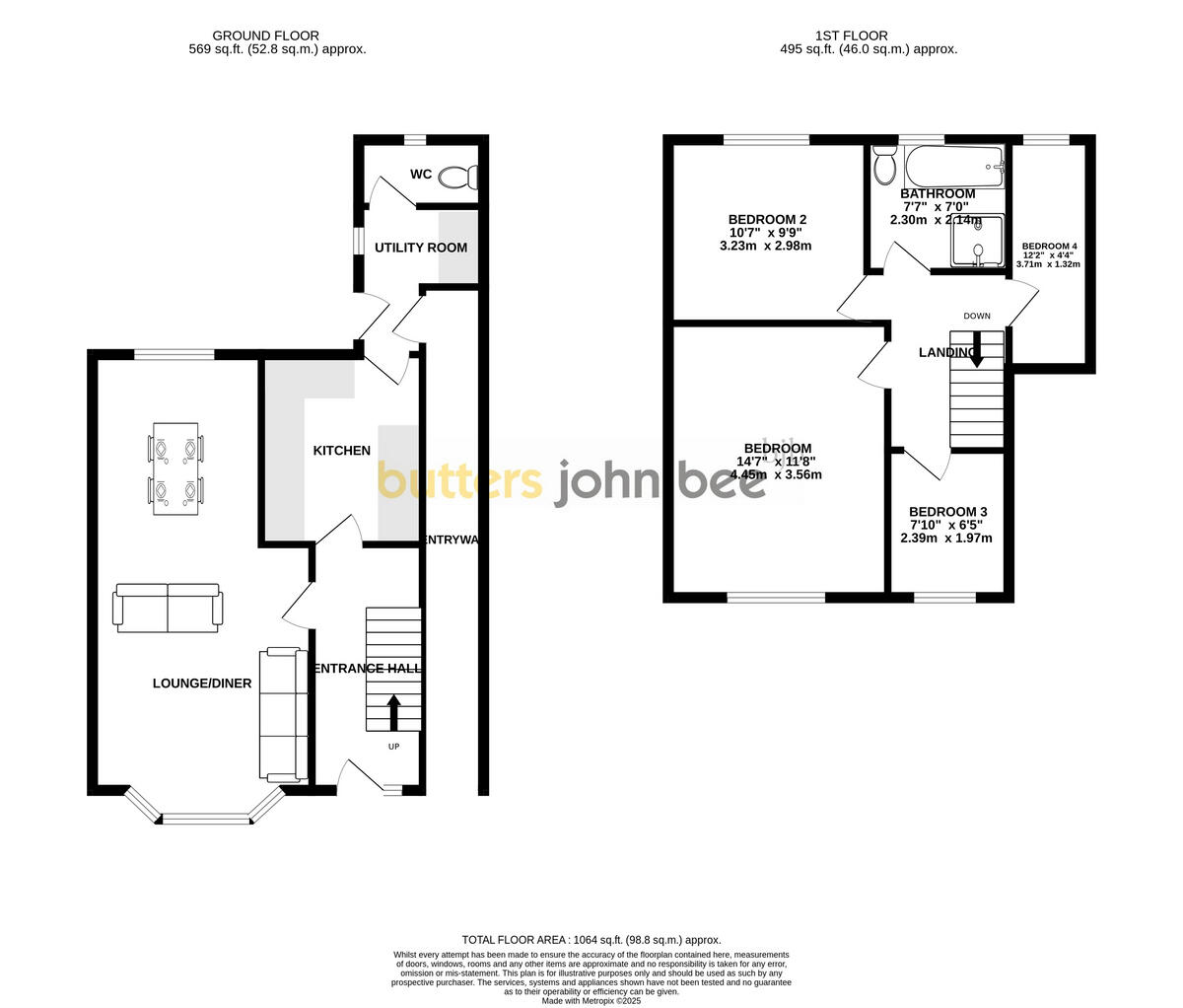 Wilbrahams Way, Alsager floorplan