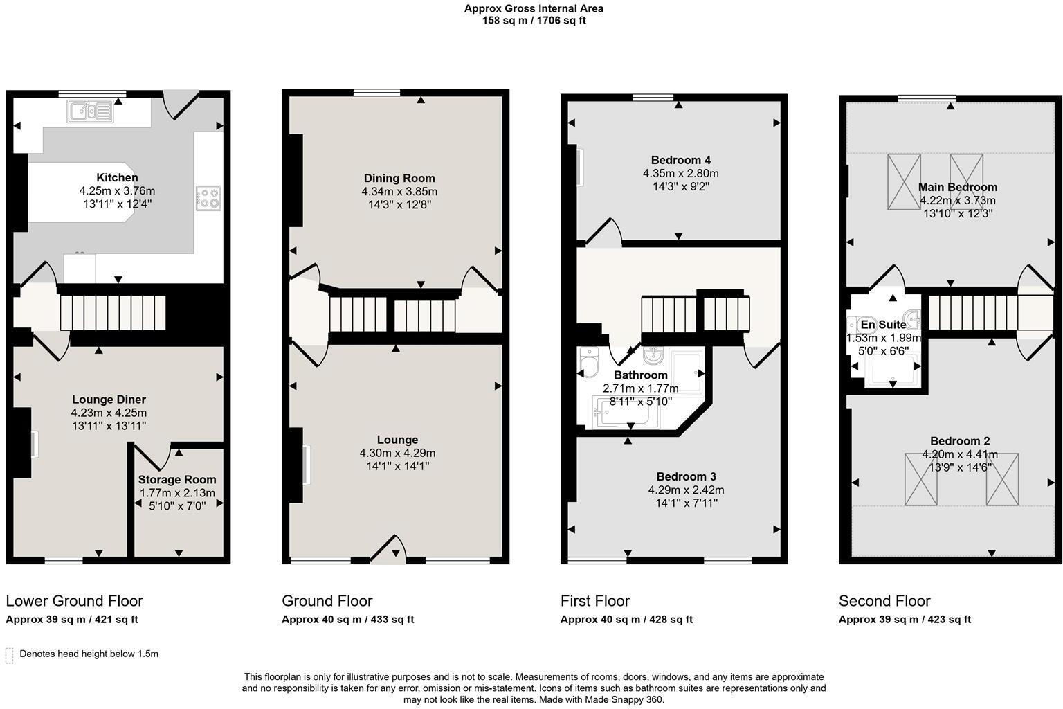 Otley Road, East Morton floorplan
