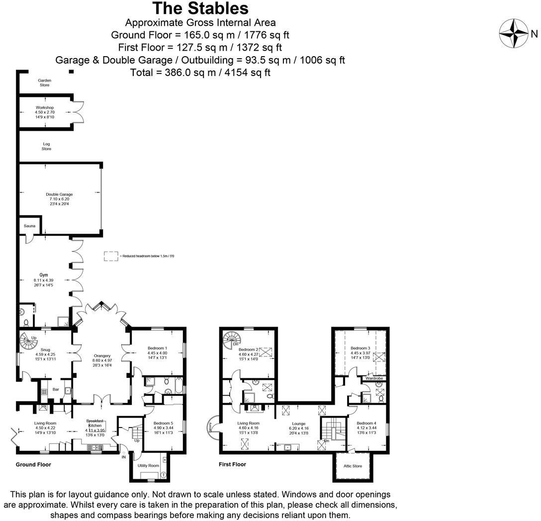 The Stables, Thornton, Near Horncastle floorplan