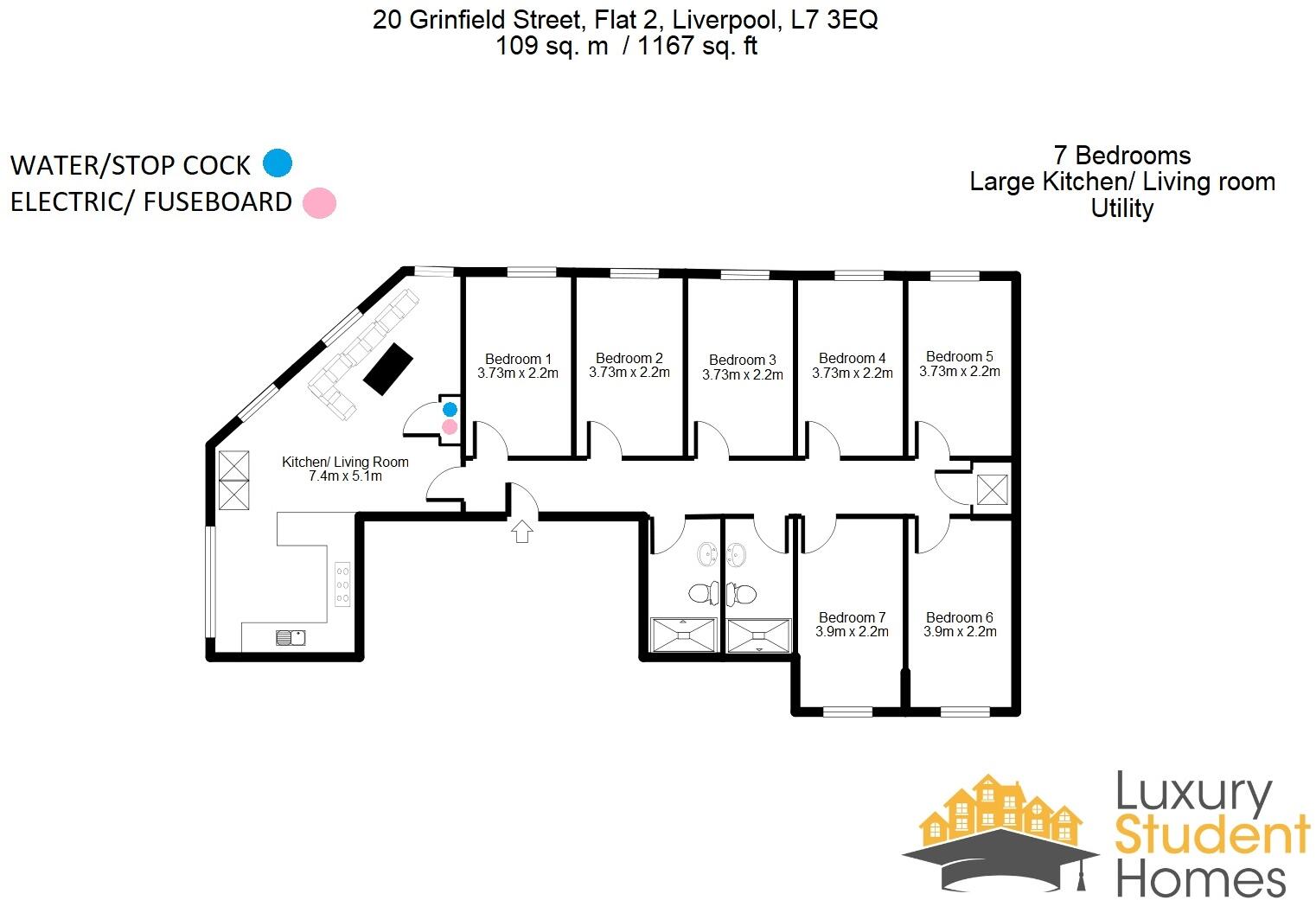 Grinfield Street, Liverpool floorplan