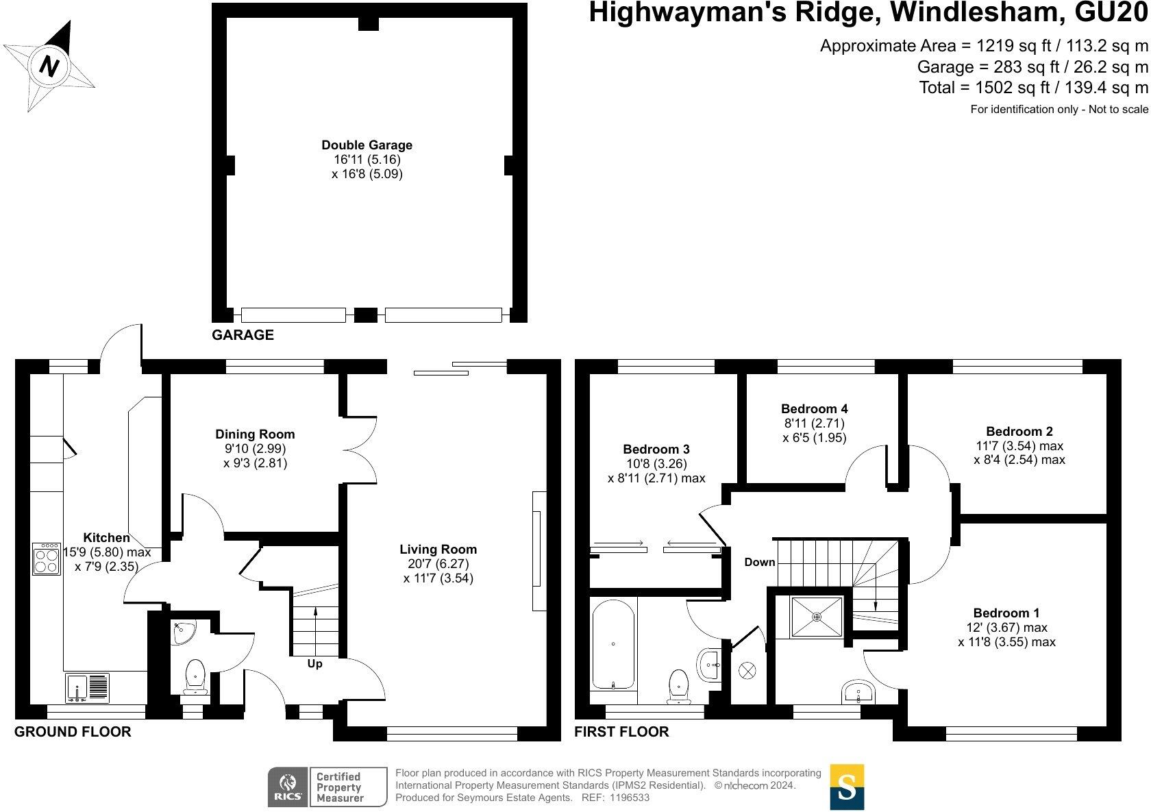 Highwayman's Ridge, Windlesham, Surrey, GU20 floorplan