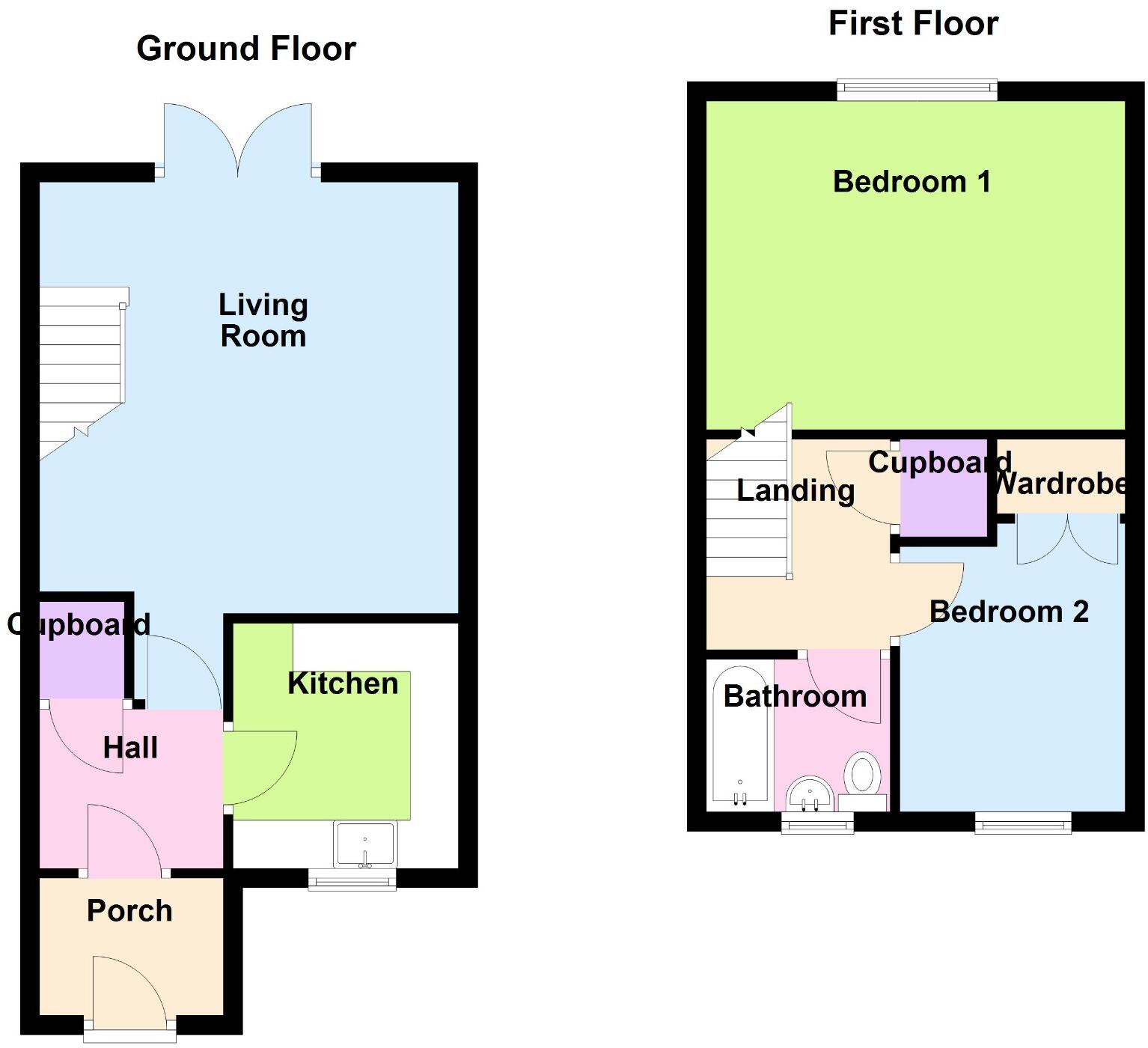 Walgrave, Orton Malborne, Peterborough, Cambridgeshire, PE2 floorplan