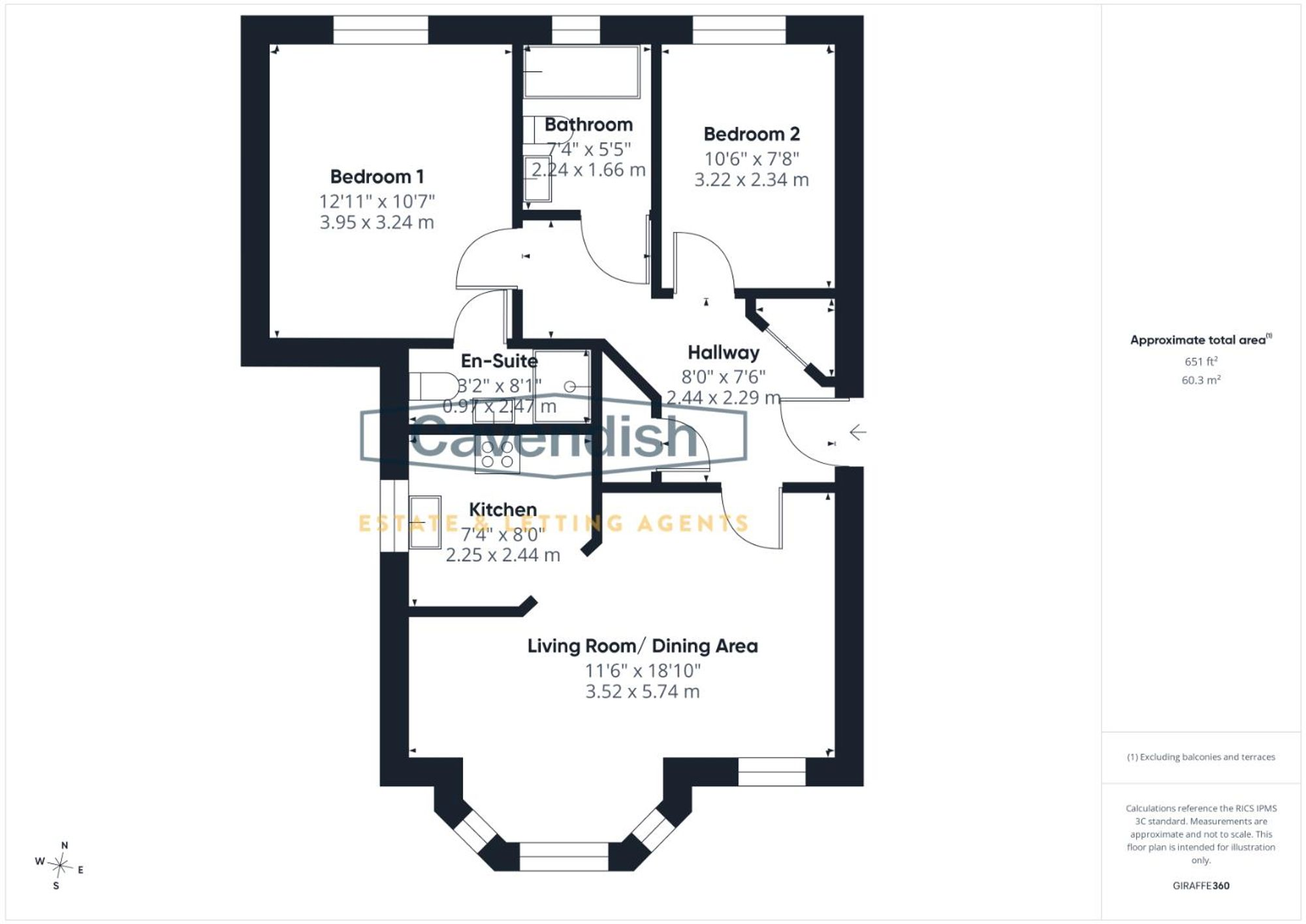 Rhuddlan Court, Saltney, CH4 floorplan