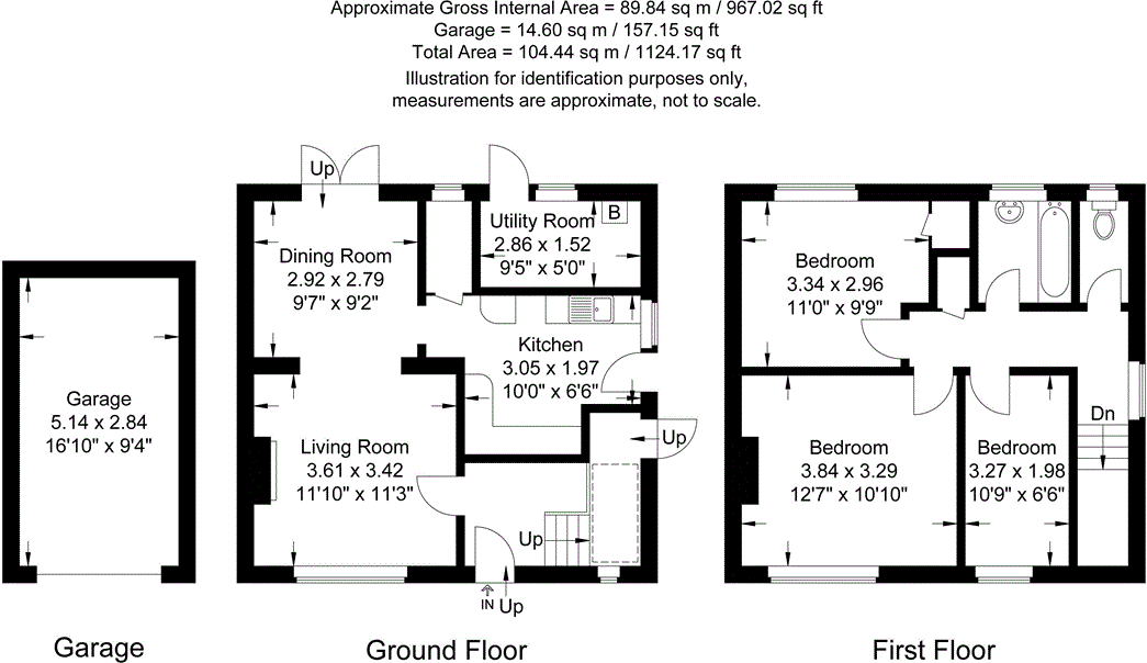 Gloucester Crescent, Rushden, Northamptonshire, NN10 floorplan